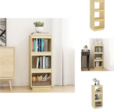 Produktbild von vidaXL Bücherregal/Raumteiler 40x35x103 cm Massivholz Kiefer -  Bücherregale & Bücherschränke