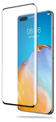 Obrázek produktu pro Pro Huawei P40 Pro 4D Display Full H9 Tvrzené sklo Black Foil Armoured Curved Case