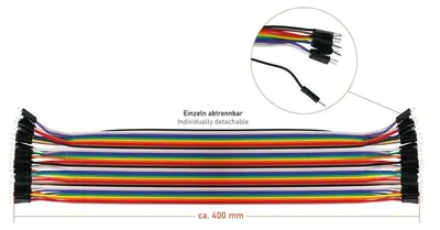 Zdjęcie produktu dla Kabelmeister JW40-040-SET, Wielobarwny, 0,4 m