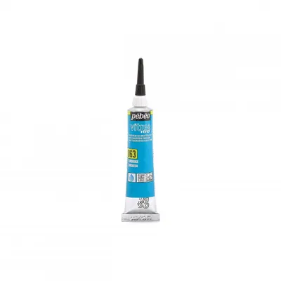 Image de Pebeo Vitrea 160 Relief Outliner, 20 ml, 63 Turquoise