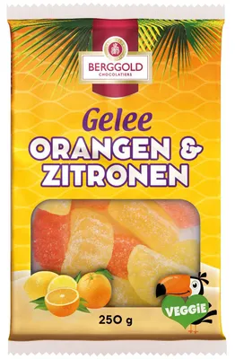 Produktbild von Berggold Gelee Orangen & Zitronen 250g