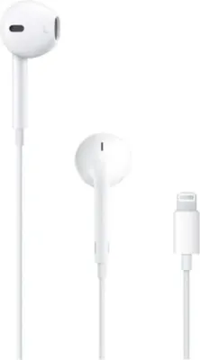 Zdjęcie produktu dla Słuchawki Apple EarPods, Złącze Lightning, Białe, Wbudowany pilot