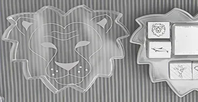 Produktbild von BRUNNEN Stempel Set fans of earth Stempelbox Tiere
