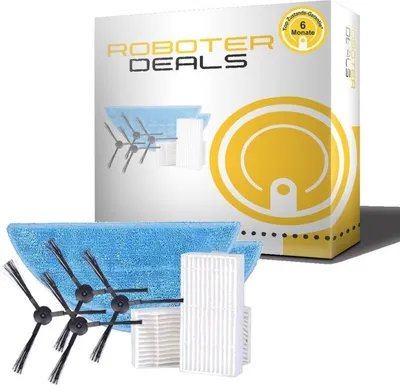 Produktbild von Zubehör Set, Ersatzteile für Silvercrest SSWR A1 (2x Pad, 2x Filter, 4x Seitenbürste)