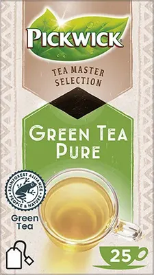 Produktbild von Pickwick - Tee Pickwick Master Auswahl Grün Pure 25st | Packen Sie ein 25 -Stück | 4 Stück