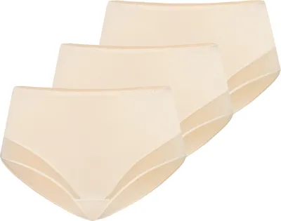 Produktbild von Teyli 3er Pack: Hohe Taille Baumwollslip Filly Female 1123-3 beige 3XL