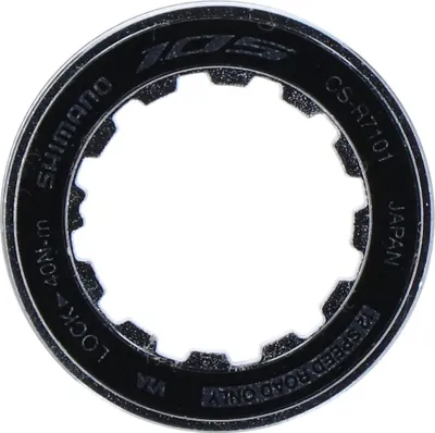 Immagine prodotto di Anello di chiusura SHIMANO CS-R7101 Anello di chiusura - per cassetta da bici da corsa a 12 velocità...