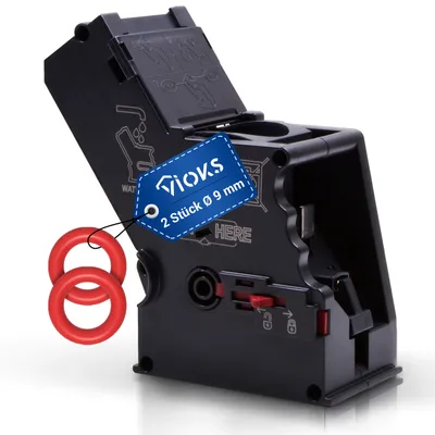 Produktbild von Brüheinheit mit 2x O-Ring passend wie Siemens 11014117 Brühgruppe für Kaffeemaschine