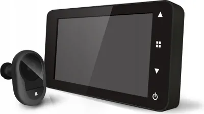 Produktbild von Elektronischer Türspion 110Mm 4'' FEINZ Modell 7040 Fotoaufnahme Für Türen 38 Schwarz