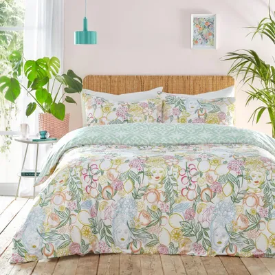 Immagine prodotto di Furn - Floral - Set di biancheria da letto "Taormina" RV3450 (king size) (Multicolore)