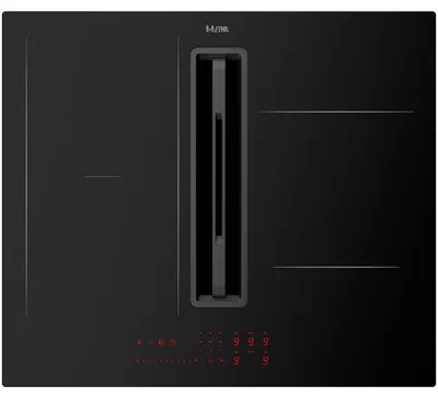 Zdjęcie produktu dla ETNA AKI560ZT, Czarny, Wbudowany, 60 cm, Płyta indukcyjna strefowa, Szkło, 4 stref(y)