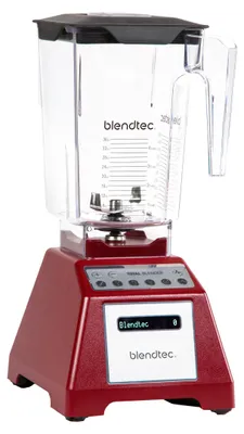 Image de Blendtec - Total Blender Red - Le mixeur automatique et intuitif avec 10 niveaux de contrôle par touches + pulse