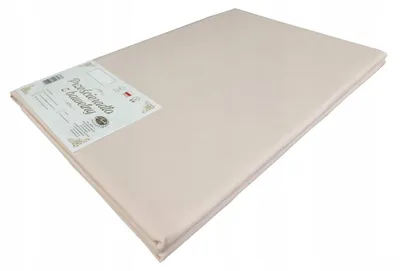 Produktbild von Zbyszko I Baumwollbettlaken ohne Gummizug 160x200 cm hellbeige
