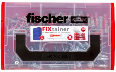Produktbild von fischer FIXtainer - DUOPOWER mit Schraube (210 Teile)