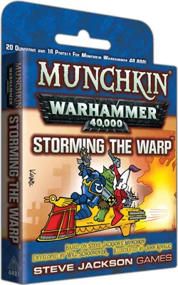Produktbild von Munchkin Warhammer 40K: Sturm durch den Warp