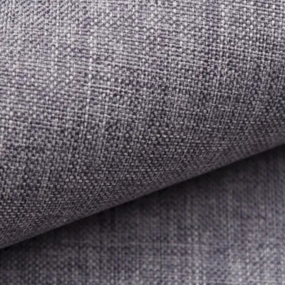 Produktbild von TAPHICEROS Leinenstoff Dekostoff Polsterstoff Meterware, Leinen Leinwandstoff Stoff Strukturstoff für Möbelstoff, Sofa, Vorhangstoff, Hellgrau, 250 x 148 cm