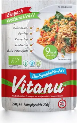 Produktbild von Vitanu Konjak Spaghetti  200g