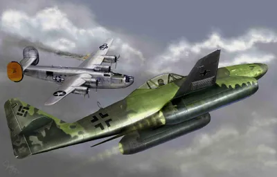 Produktbild von Trumpeter Messerschmitt Me 262 A-1a 1:144, 01319