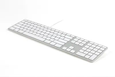 Produktbild von Matias Kabelgebundene Tastatur US QWERTY für MacBook silber