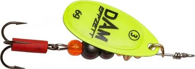Produktbild von Dam EFFZETT FLUO SPINNER NR 5 12G GELB 60689 |SVS60689