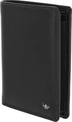 Immagine prodotto di Golden Head Pelle portafoglio Polo RFID Protect Kombischeintasche 1348 Schwarz nero