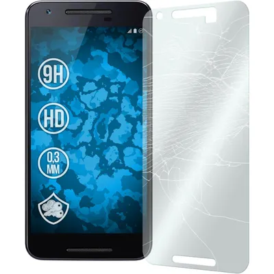 Produktbild von 2er-Pack PhoneNatic Glas-Folie klar  kompatibel mit LG U - Panzerglas für U