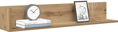 Obrázek produktu pro Maison Exclusive – nástěnné police, 2 ks, dub Artisan, 100 x 16,5 x 16,5 cm, dřevěný materiál