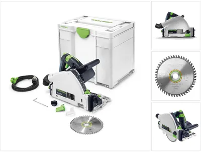 Image de Festool TS 55 REBQ-PLUS Scie plongeante 1200 W 160 mm + SYS3 ( 576000 ) Successeur de 561551