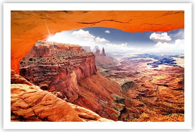 Produktbild von Poster - Poster ohne Rahmen - Amerika arizona schlucht geologie - 91,5x61 cm - Wand Bild - Wanddeko - Wandbilder - Kunstposter - Wandposter - Bilder - Kunstdruck - Wandbild - P2XAA91x61-2645