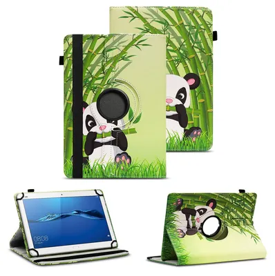 Produktbild von Tablet Hülle für Huawei MediaPad T1 T2 T3 T5 10 360° Drehbar Case Cover SchutzFarben:Motiv 11