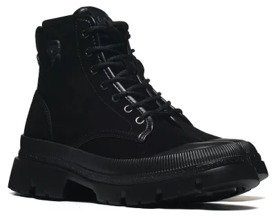 Zdjęcie produktu dla Karl Lagerfeld Trekka Mens Nft Hi Lace KL25252-50X Trzewiki Czarny