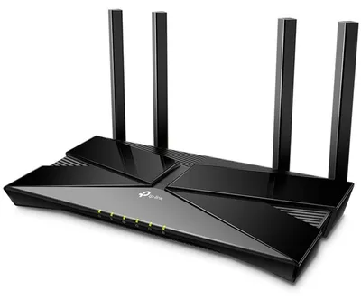 Produktbild von TP-Link Archer AX1800 Dual-Band Wi-Fi 6 Router, Wi-Fi 6 (802.11ax), Dual-Band (2,4 GHz/5 GHz), Ethernet/LAN, Schwarz, Tabletop-Router