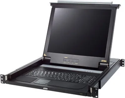 Zdjęcie produktu dla ATEN CL1000M, 43,2 cm (17"), LCD, Francuski, AZERTY, 16 W, 1 A