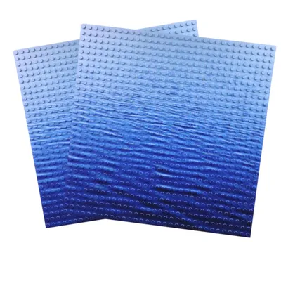 Produktbild von Open Brick Source GmbH & Co. K Open Bricks Baseplates 32x32 water, 2 Stück 5