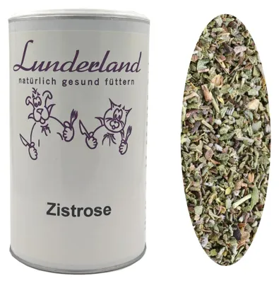 Produktbild von Lunderland Zistrose 180g besonders in der warmen Jahreszeit geschätztes Ergänzungsmittel für Hunde und Katzen