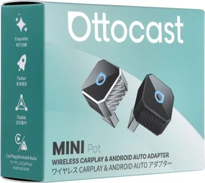 Obrázek produktu pro OTTOCAST Mini Cube T3 – bezdrátový adaptér pro CarPlay