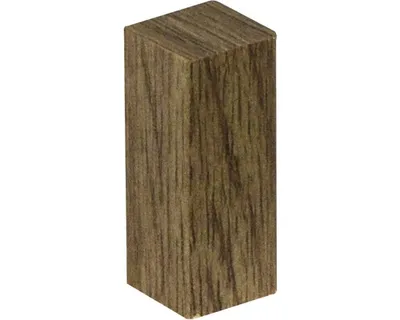 Produktbild von Eckenstäbchen eiche graubraun FOEI864 40/16,5 2 Stück