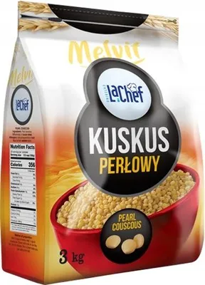 Zdjęcie produktu dla Melvit La Chef Kuskus Perłowy 3 Kg