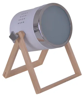 Image de Tim Lampe de table E27 Ø21cm Blanc