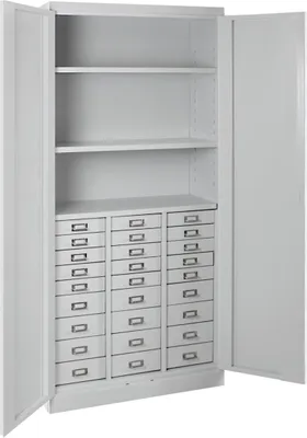 Produktbild von ADB Schubladenschrank lichtgrau 80,0 x 41,0 x 179,0 cm
