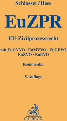 Produktbild von EU-Zivilprozessrecht