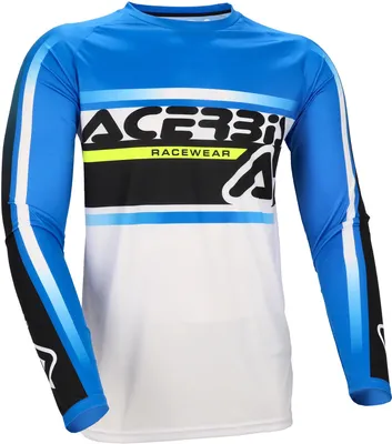 Produktbild von Acerbis MX Linear Jugend Motocross Jersey, weiß/blau, M