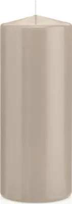 Produktbild von 8 Stumpen Kerzen Schlamm 20 x 7,8 cm (H x D) 100% Paraffin Wachs in er RAL Kerzen Güte von StückDeutschland zur Deko, Party, Hochzeit, Weihnachten