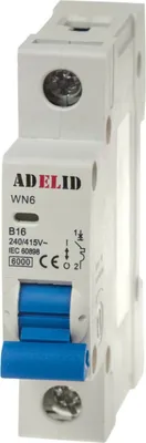 Produktbild von LS-Schalter Leitungsschutzschalter Sicherungsautomat 1-polig B 16A 230/400V AC