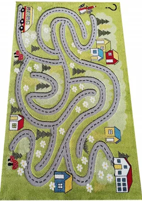 Obrázek produktu pro Dětský kusový koberec Color kids 02 zelený  200x290