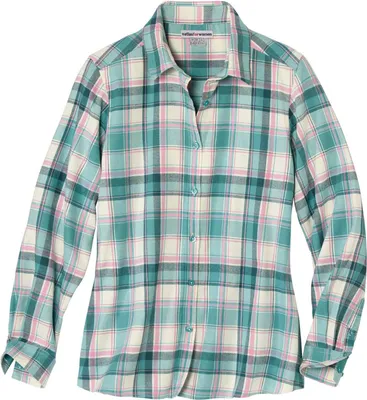 Immagine prodotto di Atlas for Women - Camicia da donna AF2474 (52 DE - 54 DE) (ecru/turchese/rosa)