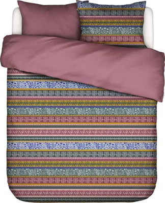 Produktbild von Essenza Flanell-Bettwäsche-Garnitur  Lita Farbe Mauve Größe 135x200+80x80