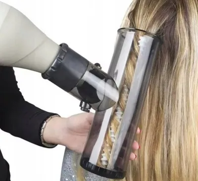 Produktbild von Bazooka Curl Diffuser E316 mit Spiralaufsatz für Haartrockner