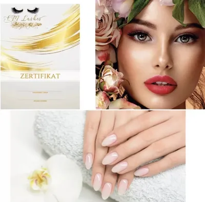 Produktbild von Nageldesign Schulung Selbststudium Basic Gel & Acryl mit 1 Zertifikat von CM Lashes