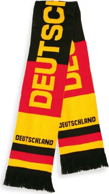 Produktbild von Deutschland Fan Schal 140 cm breit WM EM Europameisterschaft Fußball